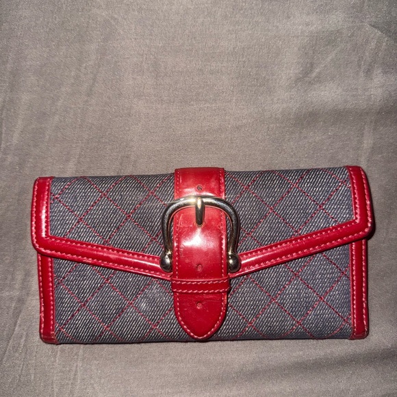 Burberry Denim Women's Long Wallet - Picture 1 of 6